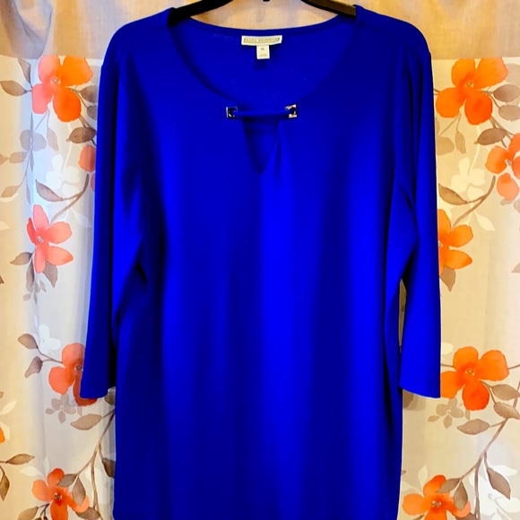 Dana Buchman 3/4 Sleeve Blouse - Picture 1 of 1